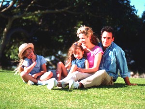 Familie im Münsterland