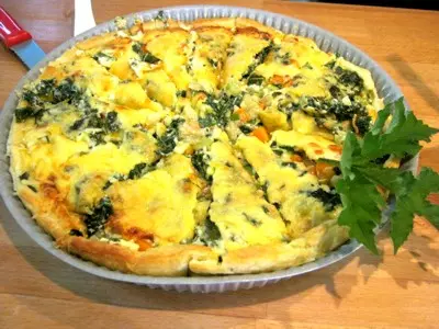 Natürlich leckere Kräuter-Quiche